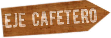 Letrero Eje Cafetero