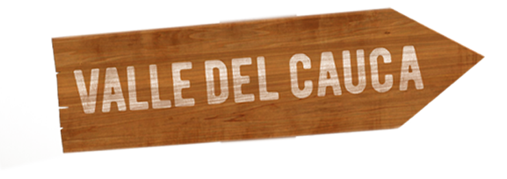 Letrero Valle del Cauca